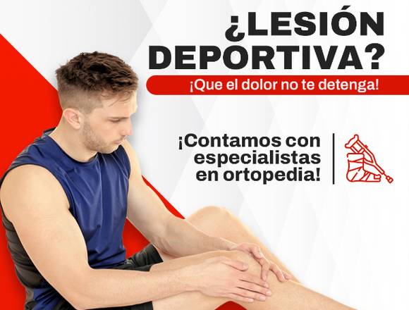 ¿Lesiones deportivas?