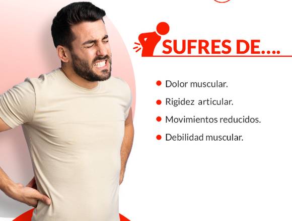 ¿Y tu sufres de dolor?