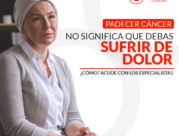 Cáncer no es sinónimo de dolor 