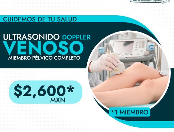 Ultrasonido doppler venoso miembro pélvico