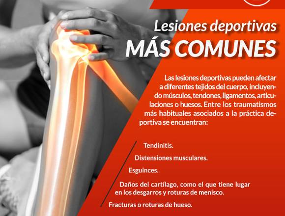 Lesiones Deportivas más Comunes