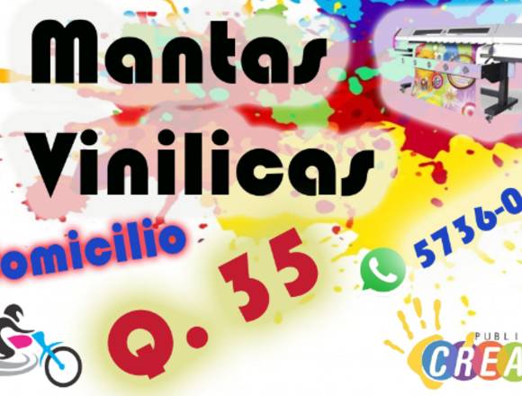 Mantas Vinilicas y adhesivos y mucho mas. 