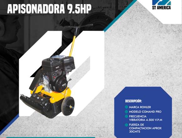 APISONADORA 9.5HP EN ALQUILER 