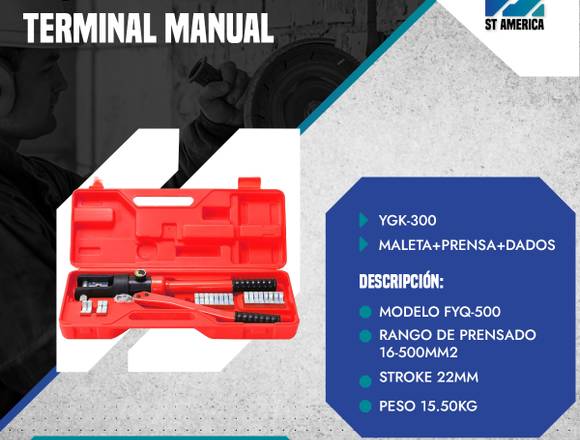 ALQUILER DE PRENSA TERMINAL MANUAL