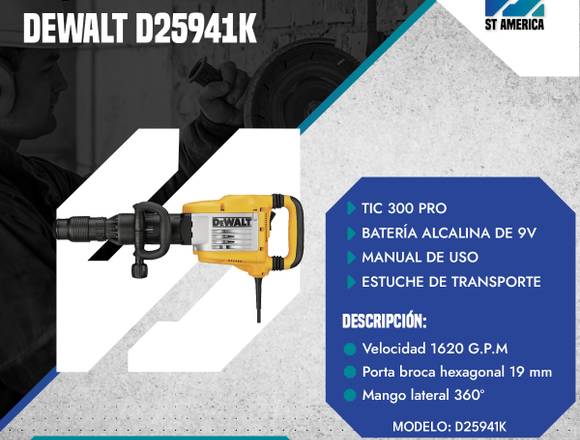 ALQUILER DE ROTOMARTILLO DEWALT D25941K