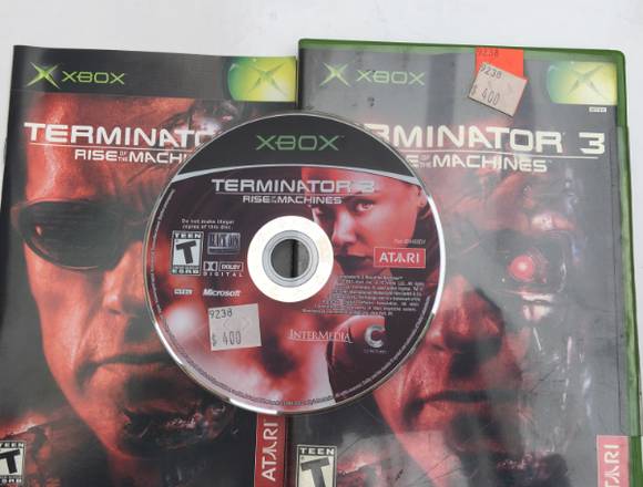 Terminator 3 Rise Of The Machines Xbox Clásico 