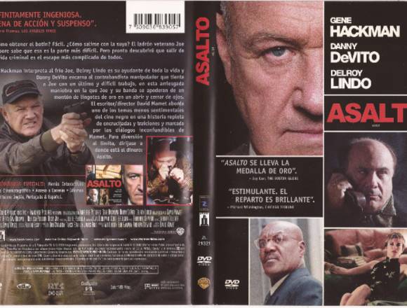 Asalto Heist Pelicula Dvd Original Usado(ver Fo