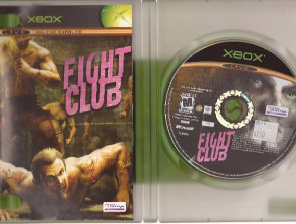 Fight Club Xbox Clásico Club De La Pelea Usado 