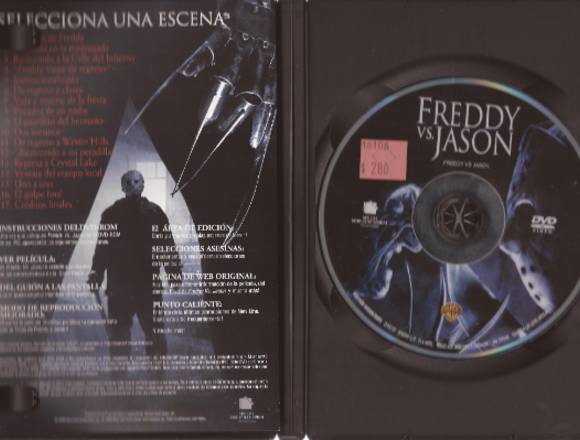 Freddy Vs Jason Pelicula Dvd Original Usado