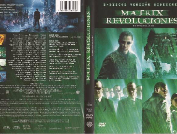 Matrix Revolutions Dvd Original Keanu Reeves Usado