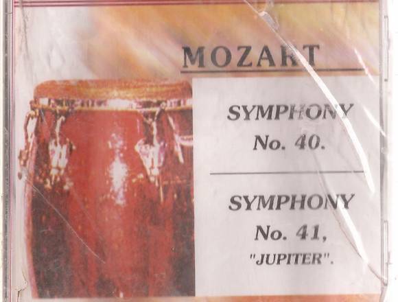 Amadeus Mozart Cd Sinfonia 40 Y 41 Jupiter Nuevo