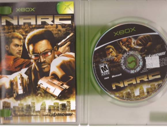 Narc Xbox Clásico Videojuego Usado (ver Fotos)