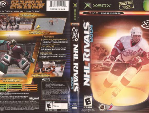 Nhl Rivals 2004 Hockey Xbox Clásico Jueg Al 100%