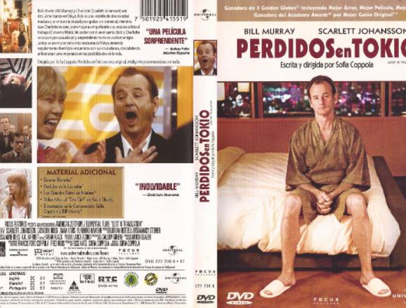 Perdidos En Tokio Pelicula Dvd Bill Murray Usado