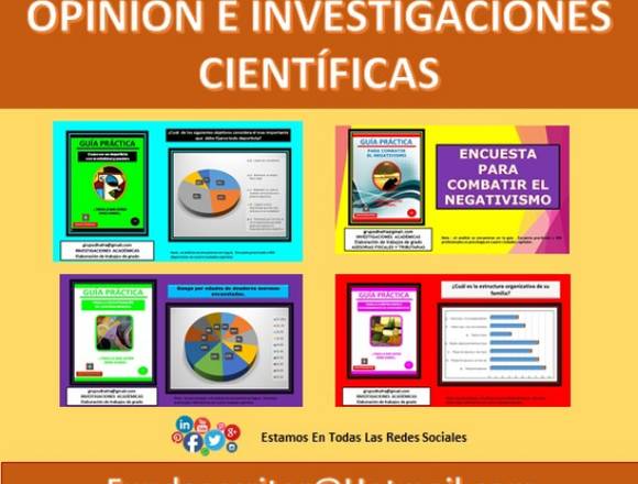 ENCUESTAS DE OPINIÓN