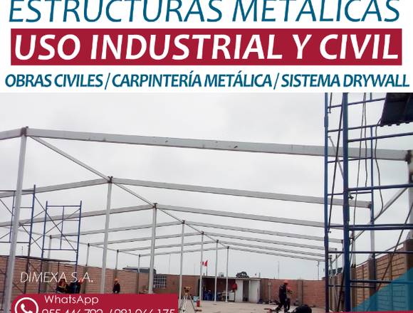 ESTRUCTURAS METALICAS TECHOS - PRECIO LIMA