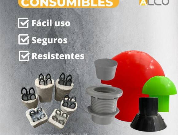 CONSUMIBLES PARA TUS OBRAS