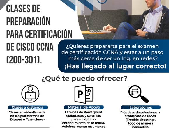 Preparación de exámen de certificación Cisco CCNA