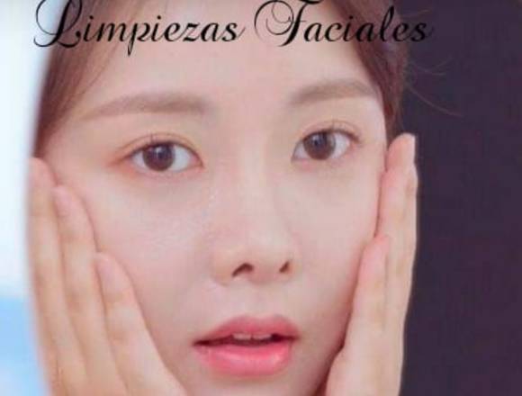 Se hace limpieza facial, económico