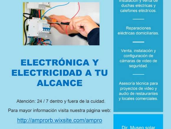 Servicio y Mantenimiento Eléctrico y electrónico