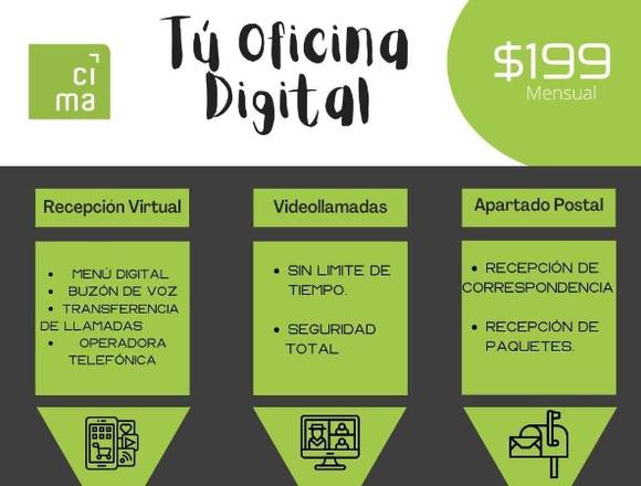 AYUDA A IMPULSAR TU EMPRESA, OFICINA DIGITAL $199