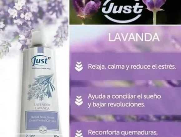 CREMA DE LAVANDA JUST 