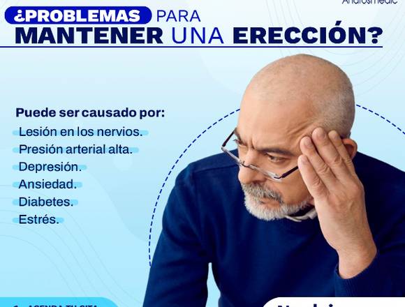 ¿Problemas con tus erecciones?