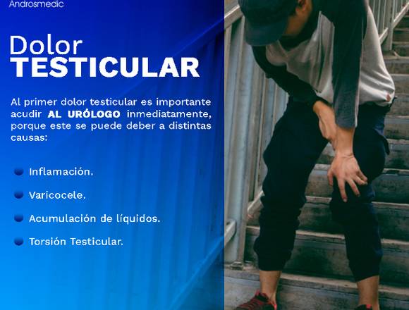 ¿Sientes dolor testicular?