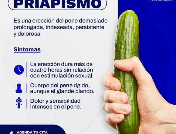 ¿Qué es el PRIAPISMO?