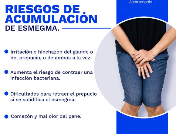 Riesgo de acumulación de ESMEGMA 