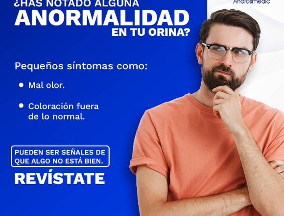 ¿Anormalidad en tu orina?