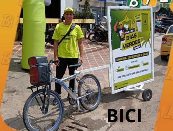 Bicivalla con o sin perifoneo en Cali