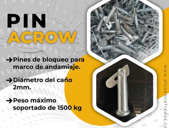 PINES ACROW GALVANIZADOS