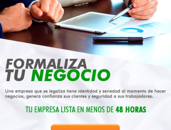 FORMALIZA TU EMPRESA | HAZLO EN MENOS DE 48 HORAS