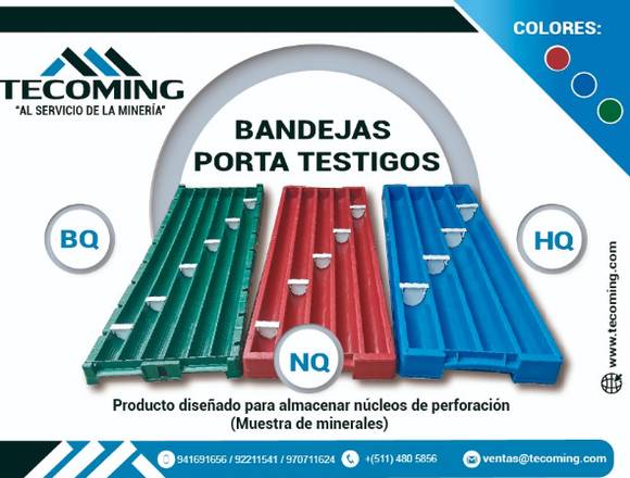 BANDEJAS PORTA TESTIGO HQ /NQ/BQ