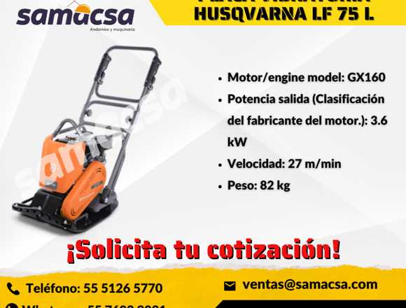 PLACA VIBRATORIA HUSQVARNA LF75