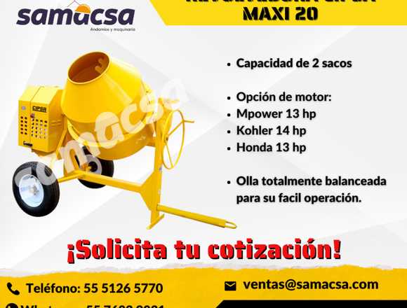 CONCRETERA CIPSA MAXI 20