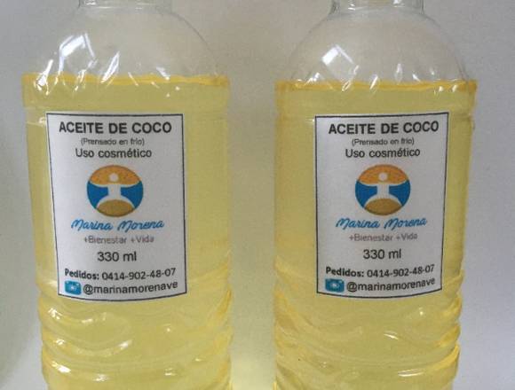 Aceite de coco 100% puro Marina Morena 