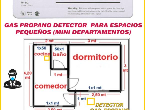 Safe T Alert 30-442-P-BR Propane/LP Gas Alarm 