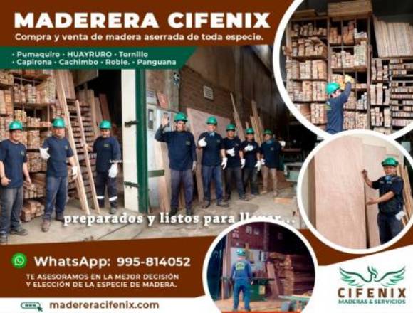 MADERERA CIFENIX - Madera lista para llevar