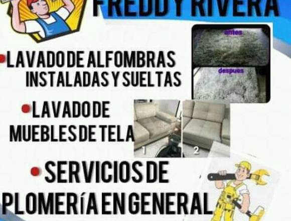 Freddy rivera trabajamos a domicilio