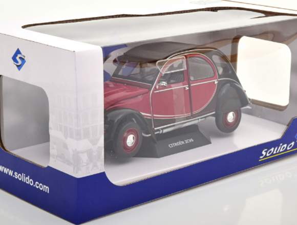 Citroen 2CV6 Charleston 1982 - Solido 1/18