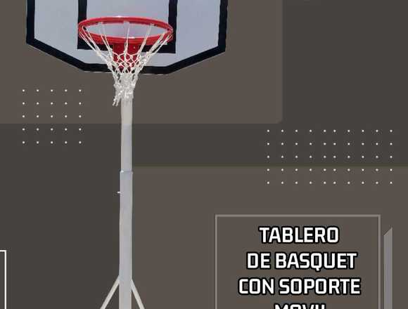 TABLERO DE BASKET / MOVIBLE  / MOBEL SPORTS