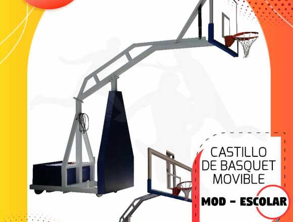 TABLERO DE BASQUET / MOVIBLE / MOBEL SPORTS