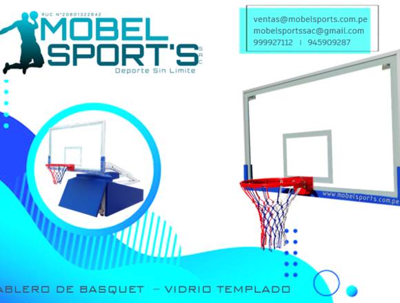 TABLERO DE BASQUET RECTANGULAR- MOBEL SPORTS