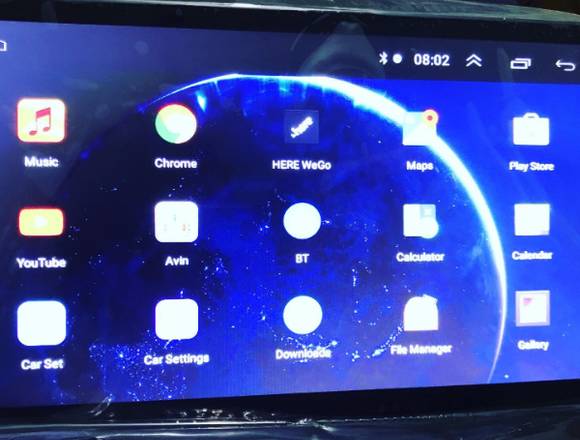Radio android de pantalla tactil 10.1 