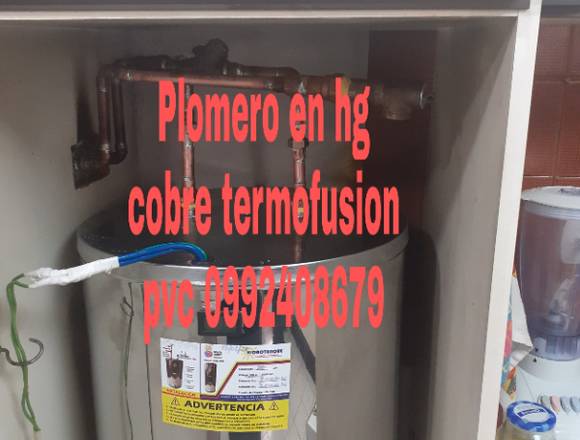 Reparaciones instalaciones de plomero quito 