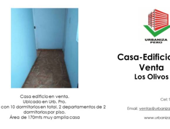 Casa-Edificio en Venta en Los Olivos