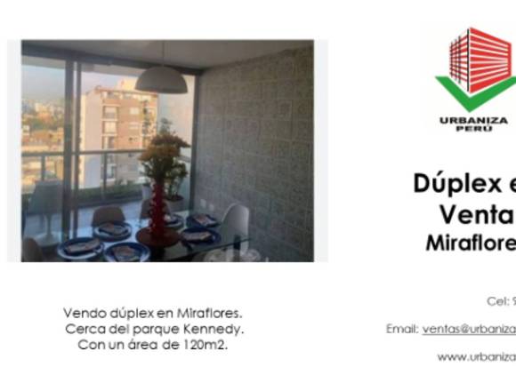 Duplex en Venta en Miraflores