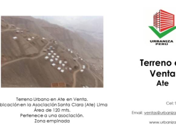 Terreno en Venta en Ate 